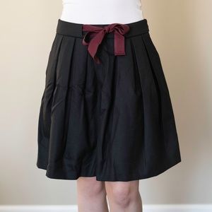 Monocrom Women's Italian Skirt with Bow
